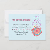 We hebben een aankondiging van de zwangerschap van (Voorkant)