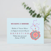 We hebben een aankondiging van de zwangerschap van (Staand voorkant)