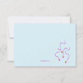 We hebben een aankondiging van de zwangerschap van (Achterkant)