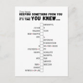 We hebben een Baby - Complete en onthullen puzzel Briefkaart (Voorkant)