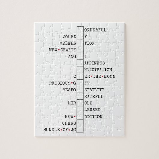 We hebben een Baby - leuke zwangerschapsaankondigi Legpuzzel (Verticaal)