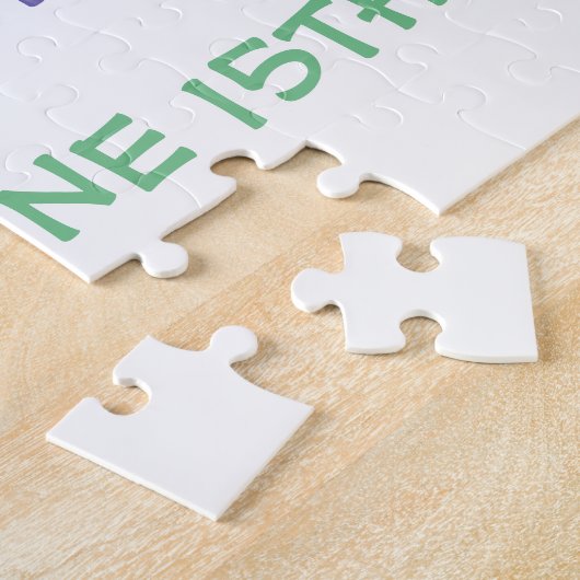 "We hebben een Baby!" Puzzel Legpuzzel (Zijkant)