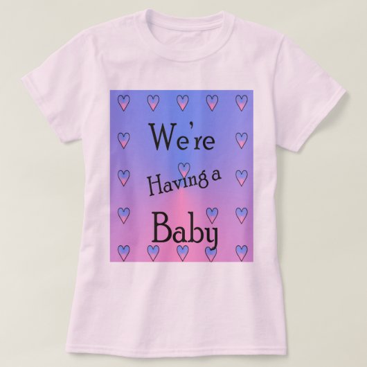 We hebben een baby t-shirt (Design voorkant)