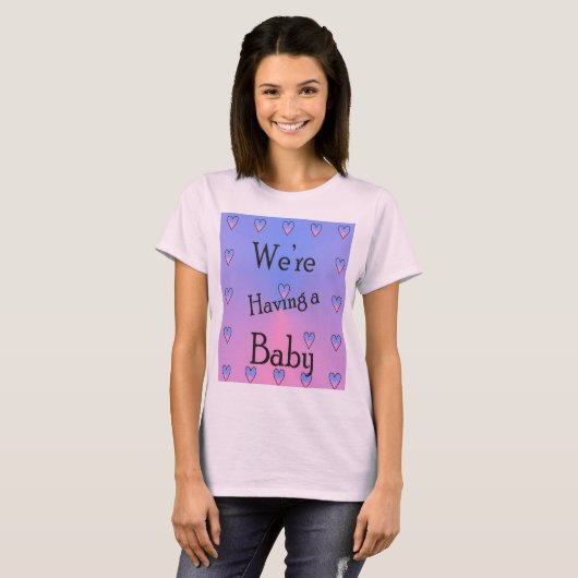 We hebben een baby t-shirt (Voorkant volledig)
