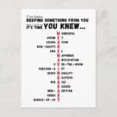 We hebben een Baby - Unique Baby Reveal Briefkaart (Voorkant)