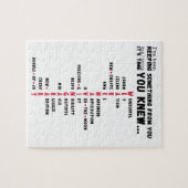 We hebben een Baby - Unique Baby Reveal Legpuzzel (Horizontaal)