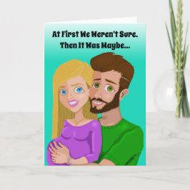 We hebben een Baby-Wenskaart Bedankkaart