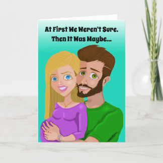 We hebben een Baby-Wenskaart Bedankkaart