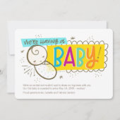 We hebben een Baby, Zwangerschap Aankondiging (Voorkant)