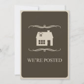 we hebben een bericht geplaatst aankondiging (Voorkant)