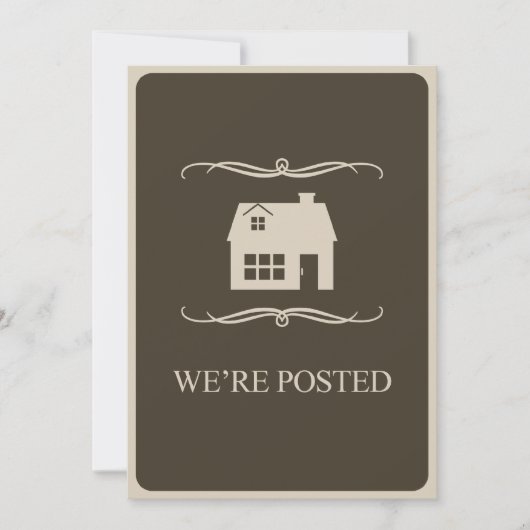 we hebben een bericht geplaatst aankondiging (Voorkant)