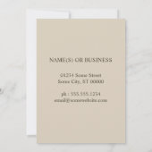 we hebben een bericht geplaatst aankondiging (Achterkant)