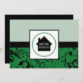 we hebben een bericht geplaatst aankondiging (Voorkant / Achterkant)