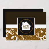 we hebben een bericht geplaatst aankondiging (Voorkant / Achterkant)