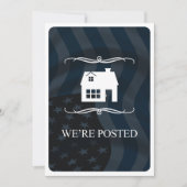 we hebben een bericht geplaatst aankondiging (Voorkant)