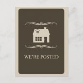 we hebben een bericht geplaatst : mod home aankondigingskaart (Voorkant)