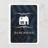 we hebben een bericht geplaatst : mod home aankondigingskaart (Voorkant)