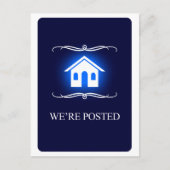 we hebben een bericht geplaatst : mod home aankondigingskaart (Voorkant)