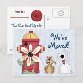 We hebben een bewegende aankondiging (Voorkant / Achterkant)