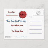 We hebben een bewegende aankondiging (Achterkant)