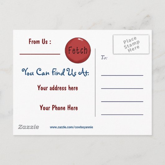 We hebben een bewegende aankondiging (Achterkant)