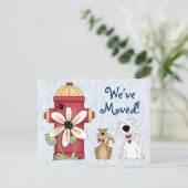 We hebben een bewegende aankondiging (Staand voorkant)