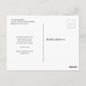 We hebben een bewegende Thanksgiving aankondiging Briefkaart (Achterkant)