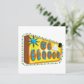 We hebben een bordje ontwikkeld aankondiging (Staand voorkant)