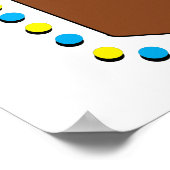 We hebben een bordje ontwikkeld poster (Hoek)