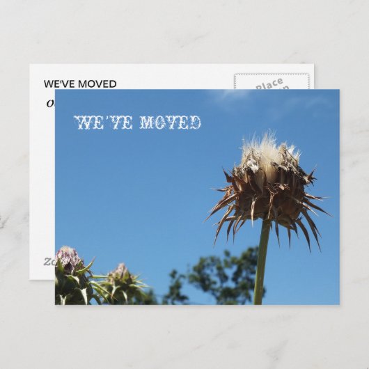 WE HEBBEN EEN BRIEFKAART VERPLAATST OF EEN ANDERE  (Voorkant / Achterkant)