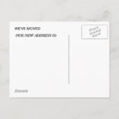 WE HEBBEN EEN BRIEFKAART VERPLAATST OF EEN ANDERE  (Achterkant)