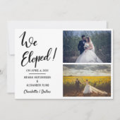 We hebben een Casual tweeduwsfoto met handgeschrev Aankondiging (Voorkant)