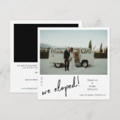 We hebben een directe aankondiging van de foto gep (Voorkant / Achterkant)