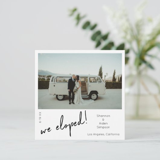 We hebben een directe aankondiging van de foto gep (Staand voorkant)