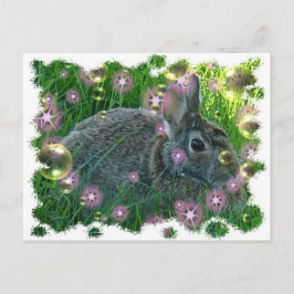 We hebben een feest Bunny Briefkaart