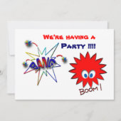 We hebben een feest!!!!! kaart (Voorkant)