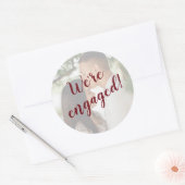 We hebben een foto-envelop ronde sticker (Envelop)