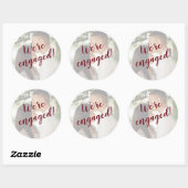 We hebben een foto-envelop ronde sticker (Vel)