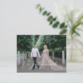 We hebben een gehuwd Briefkaart (Staand voorkant)