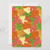 We hebben een gehuwde Herfst herfst bruiloft Kaart (Achterkant)