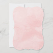 We hebben een gehuwde roze Floral Weddenschap Kaart (Achterkant)