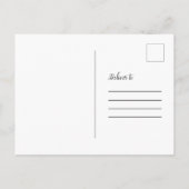 We hebben een gehuwde weddenschapsfoto briefkaart (Achterkant)