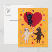 We hebben een grote hartschildering. briefkaart (Voorkant / Achterkant)