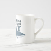 We hebben een grotere boot nodig, grappige haai porselein kop (Rechts)