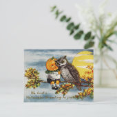 We hebben een halloween groet voor je. briefkaart (Staand voorkant)