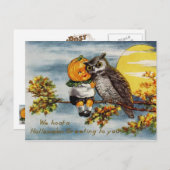 We hebben een halloween groet voor je. briefkaart (Voorkant / Achterkant)