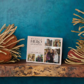 We Hebben een Held die We Zuster Noemen Foto Colla Fotoplaat (Zijkant)