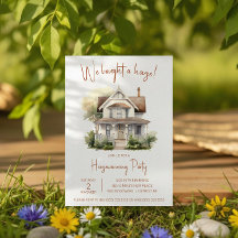 We hebben een huis gekocht! Cute Watercolor Housew