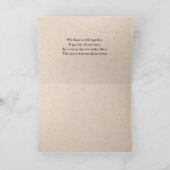 We hebben een kleine Garden Guinee Varkenshaar-gro Kaart (Binnen)