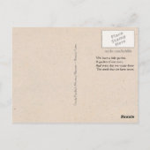 We hebben een kleine Garden Guinee Varkenshong Briefkaart (Achterkant)